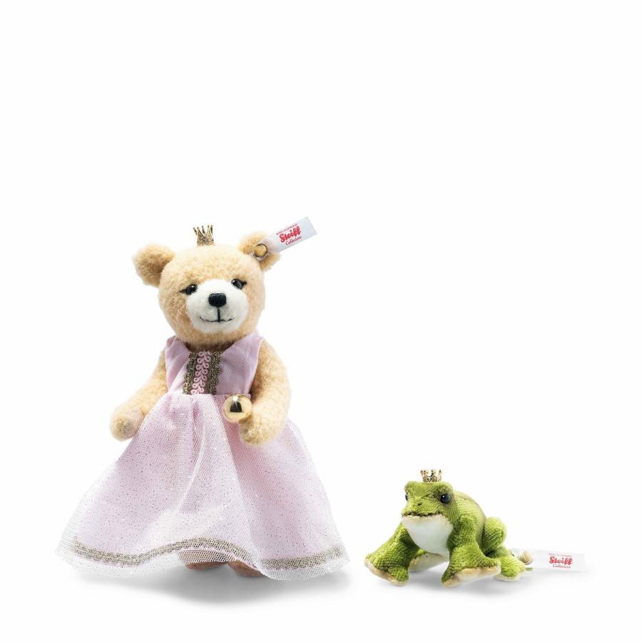 シュタイフ テディベア カエルの王子様セット Steiff The Frog Prince Set 15 Cm Ean テディベア専門店アイビールーム 通販 Yahoo ショッピング