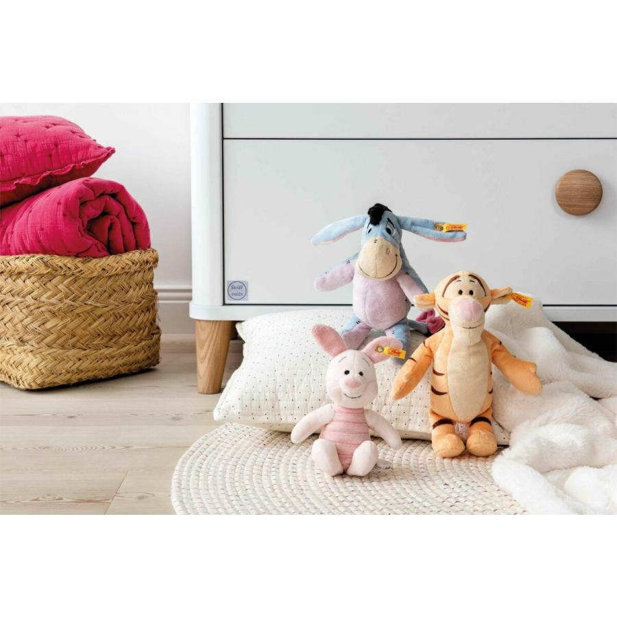 シュタイフ テディベア Steiff ディズニー イーヨー 21cm steiff テディベア Disney Eeyore with squeaker and rustling foil お手頃_2