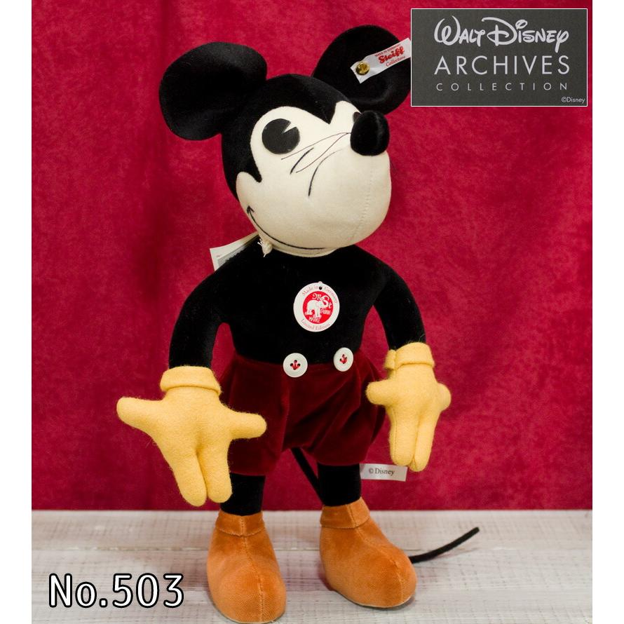 シュタイフ テディベア ぬいぐるみ Steiff 世界限定 ミッキーマウス Mickey Mohmmadiyon Com