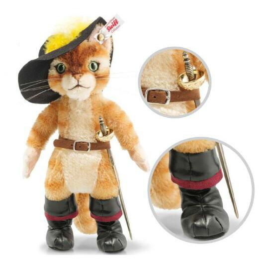 シュタイフ テディベア Steiff 長靴をはいた猫 テディベア 26cm Puss In Boots 世界限定 Ean テディベア専門店アイビールーム 通販 Yahoo ショッピング