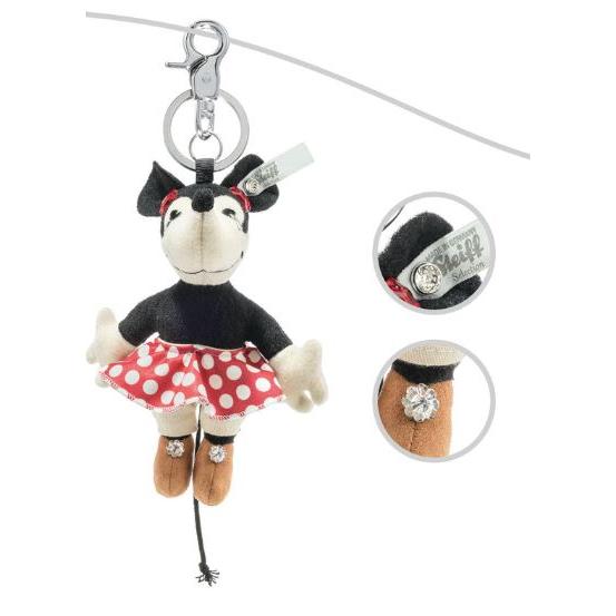シュタイフ　クラシックミニー　キーリング Steiff（シュタイフ） テディベア キーリング クラシック ミニーマウス