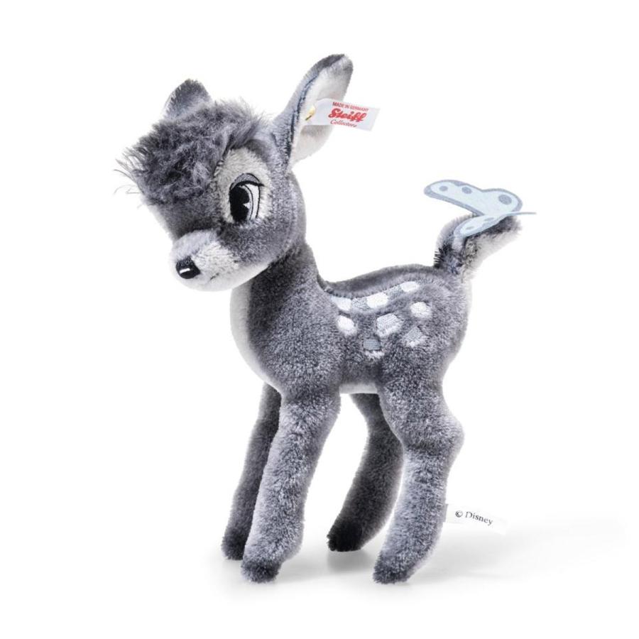ディズニー ディズニー バンビ（モノクロ）シュタイフ テディベア 22cm ean 356018 Steiff 世界限定 クリスマス プレゼント