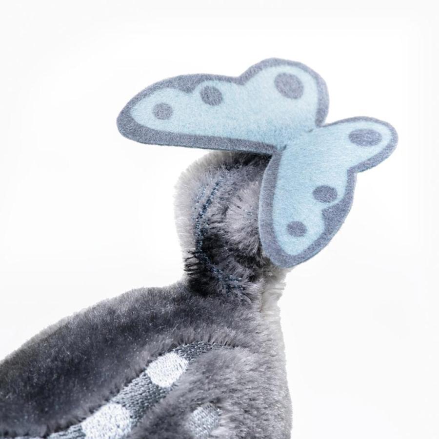 ディズニー ディズニー バンビ（モノクロ）シュタイフ テディベア 22cm ean 356018 Steiff 世界限定 クリスマス プレゼント