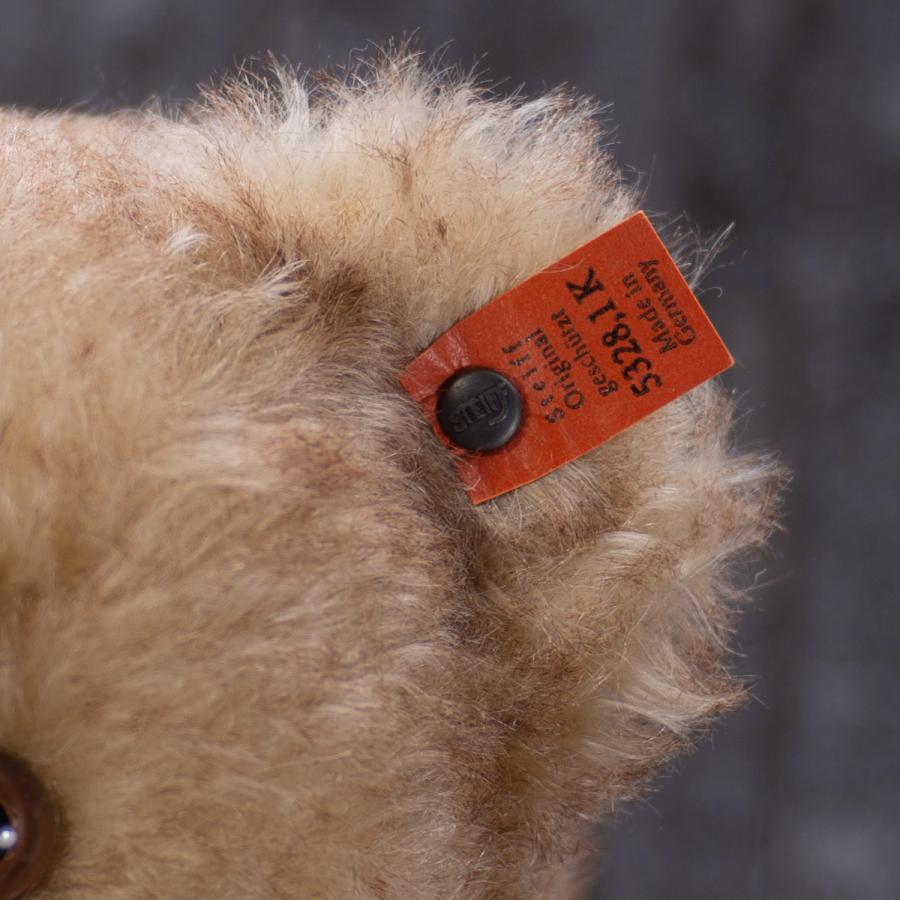 Steiff/シュタイフ レプリカ 1912/1913 テディベア エド ドイツ Steiff レッド テディベア レプリカ1912-1913 EAN403477 - Steiff