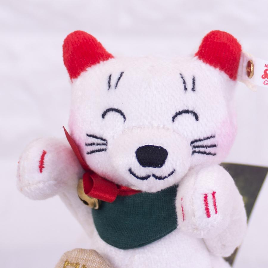 シュタイフ テディベア テディーズ フォー トゥモロー 招き猫 2022 Lucky Cat Manekineko 14cm ean 679162 Steiff 日本限定｜ivyroom｜03