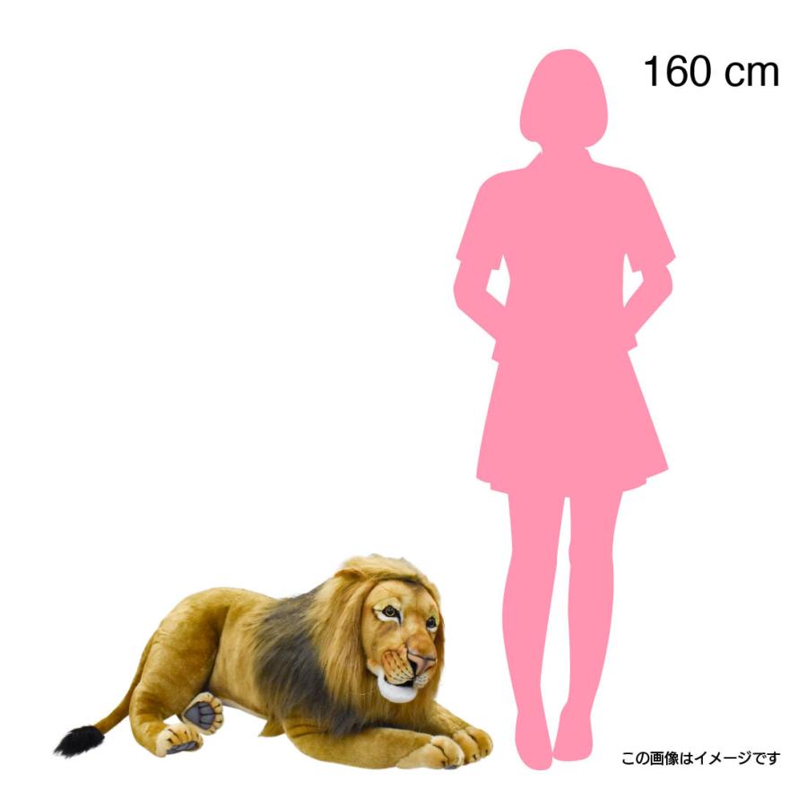 ハンサ Hansa ライオン オス Lion 90cm Hansa3952 テディベア専門店アイビールーム 通販 Yahoo ショッピング