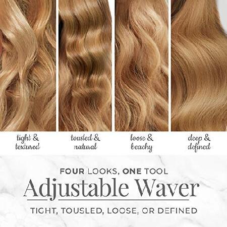 ビッグ Remington 4-in-1 Adjustable Waver With Pure Precision Technology， Deep Waver for Multiple Styles， Cream並行輸入