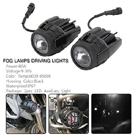 【楽天ランキング1位】 Universal Motorcycle Accessories Fog Lights For Honda CRF1100L CRF1000L Africa Twin LED Auxiliary Fog Light Driving Lamp Driving Passing Fog L並行輸入