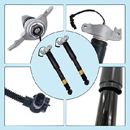 正規品が格安入手 Ballmers 84326293 84326294 23457034 23457035 Pair Rear Left Right Shock Absorbers with Upper Mount electric Assembly Compatible with Cadillac 並行輸入