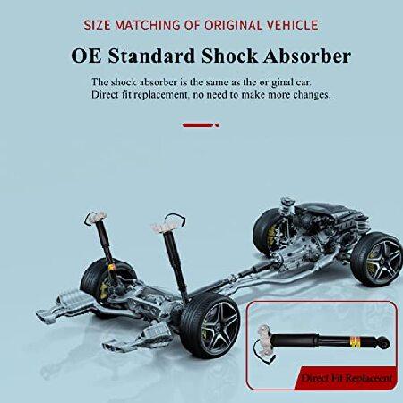 正規品が格安入手 Ballmers 84326293 84326294 23457034 23457035 Pair Rear Left Right Shock Absorbers with Upper Mount electric Assembly Compatible with Cadillac 並行輸入