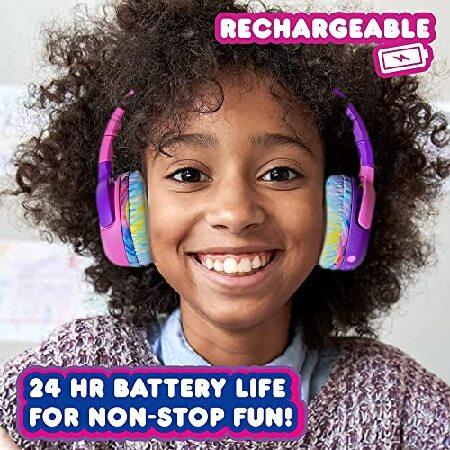 全てのアイテム Kidz Bop Bluetooth Headphones for Kids | Hi-Def Microphone ＆ Speakers | 94dB Volume Limiting | Wireless | Adjustable | School Use | Christmas並行輸入