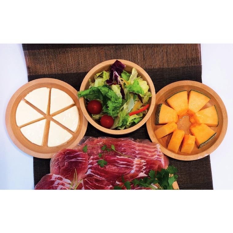 岩見沢生ハム4パックセット　もも2パック＆肩ロース2パック　北海道から |  | 03