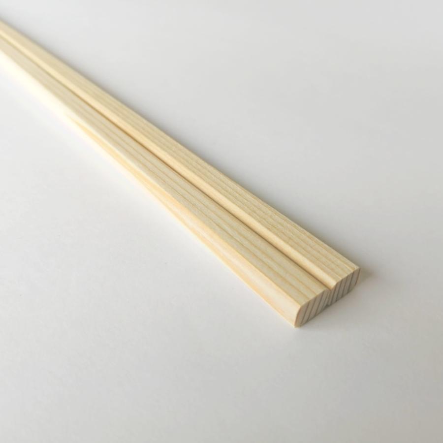 岩井産業 箸 国産 杉 あすか箸 24cm 2500膳(100膳入×25パック) 業務用|iwaisangyo|03