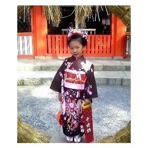 千歳飴 7本 のし袋 手提げ 袋 千鳥柄 七五三 : 京の飴工房岩井製菓