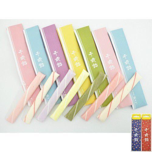 千歳飴 7本入 千鳥柄手提袋 七五三 : 京の飴工房岩井製菓 - 通販