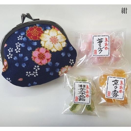 敬老の日ギフト 敬老の日 プレゼント ギフト 贈りもの 京都 和菓子友禅がま口京飴セット 送料無料 |  | 07