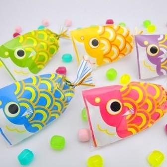 こどもの日 お菓子 五月節句 プチギフト プチ京鯉のぼり 1ケース（50個