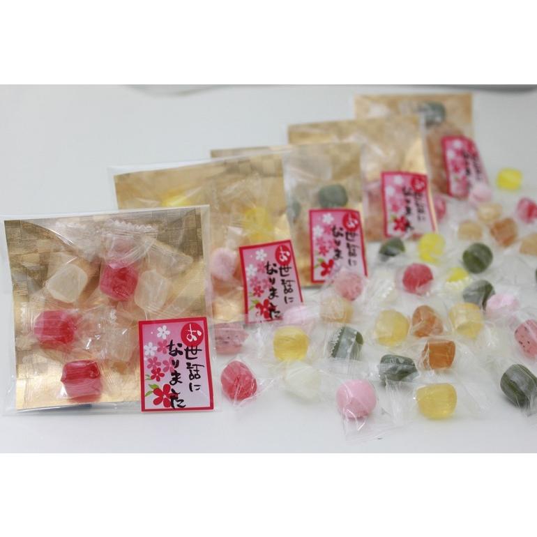 プチギフト 退職 お菓子 あめいろこづつみ 【100袋】 お世話になりました お礼 メッセージ 餞別 お返し 個包装 大量 転勤_12