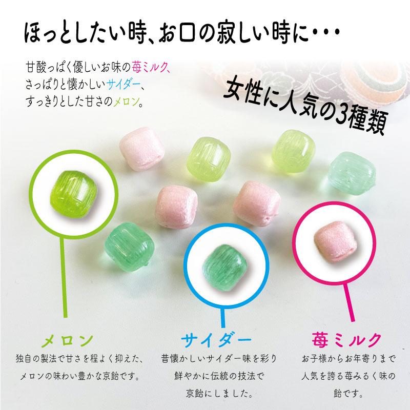 ホワイトデー ホワイトデーのお返し お菓子 プチギフト 雑貨 巾着京飴 〜ほのかプレミアム Ver.｜iwaiseika｜08