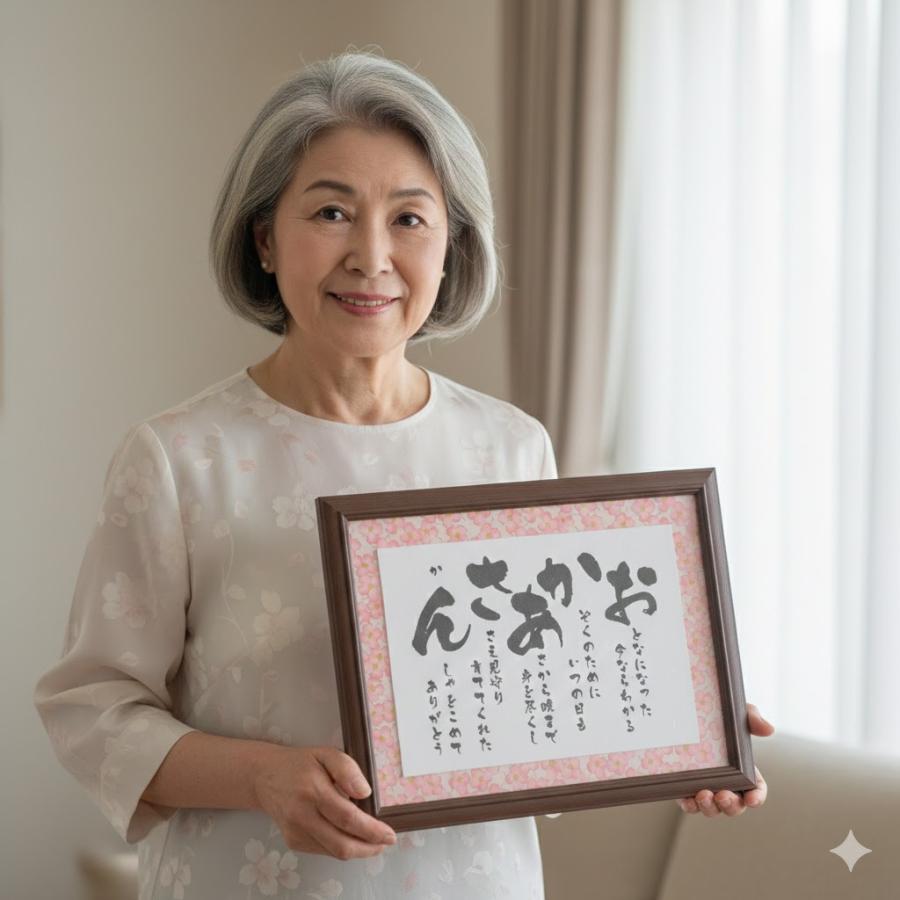 母の日 誕生日 プレゼント ギフト 母親 母 50代 60代 70代 80代 ポエム