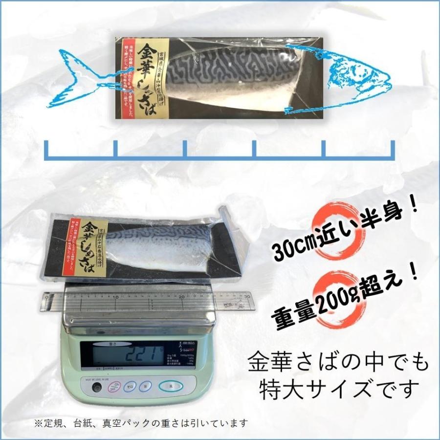 さば 宮城県三陸産 金華しめさば 3枚セット 送料無料 ブランド鯖 こだわり製法 特大サバ 金華育ち |  | 06