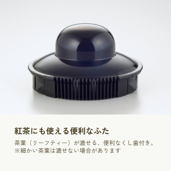 iwaki イワキ レンジのポット・ポット＆ドリッパー ブラック 1L 耐熱