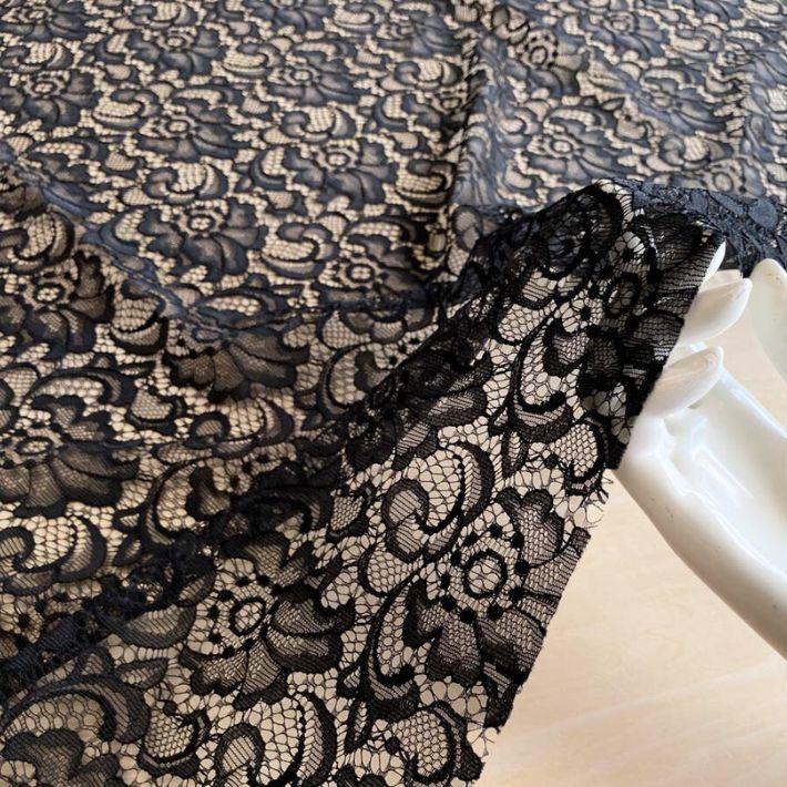 ラッセルノ♡スカート♡花柄♡レース♡ブラック ラッセルノ♡スカート♡花柄♡レース♡ブラック