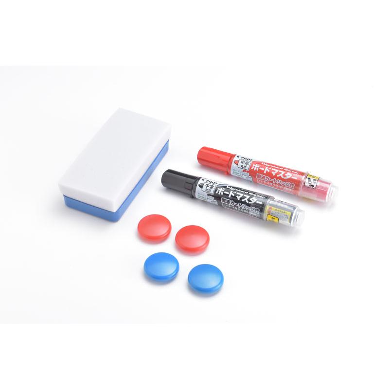 ホーローホワイトボード壁掛け W1800×H900 (T-36W）日本製 マーカー