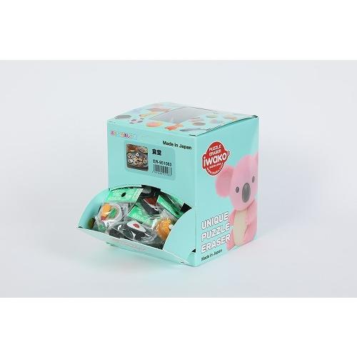 イワコー 食堂消しゴム（60個入） : おもしろ消しゴムイワコーショップ