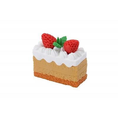 イワコー 四角ケーキ ブラウン消しゴム : おもしろ消しゴムイワコー