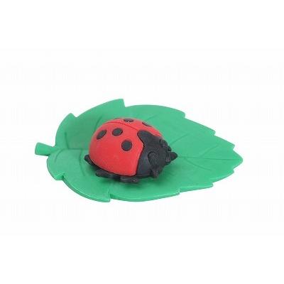 イワコー てんとう虫 レッド消しゴム : おもしろ消しゴムイワコー