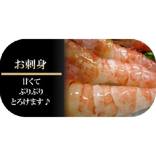 好評につき完売いたしました。甘エビ 1kg お刺身 甘さ 濃厚 送料無料 ギフト お取り寄せグルメ ギフト 海鮮｜iwamatsu-salmon｜05
