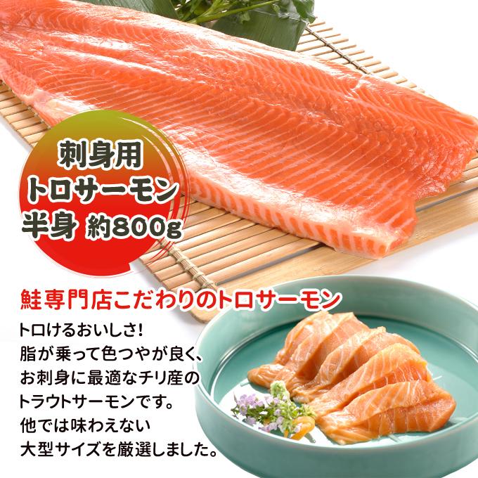 父の日 プレゼント いくら 醤油漬け アラスカ 200g トロサーモン 半身 約800g 送料無料 福袋 ギフト 海鮮セット 海鮮おせち｜iwamatsu-salmon｜07