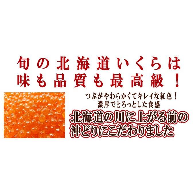 いくら醤油漬け 200g×2パック 北海道産 送料無料 お取り寄せグルメの画像