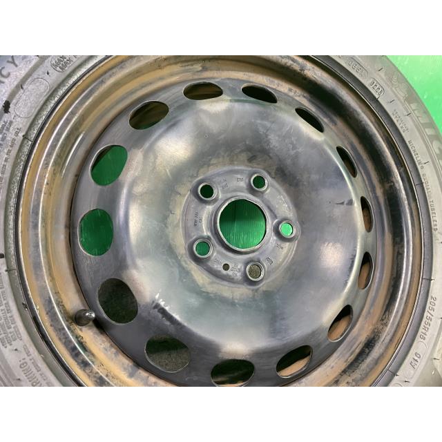 中古 VWゴルフトゥーラン 1TCTH タイヤホイール 1本 205/55R16 : 株式 