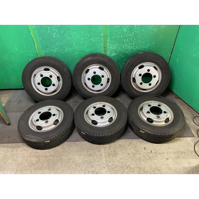 中古 デュトロ XZU605 タイヤホイール 6本 195/75R15, タイヤホイール  