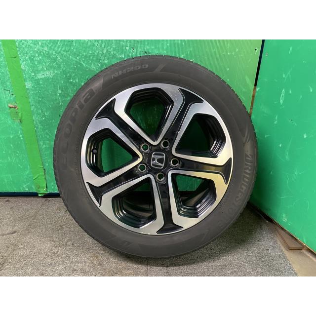 ヴェゼル 中古 RU3 アルミホイール 1本 215/55R17 タイヤホイール 