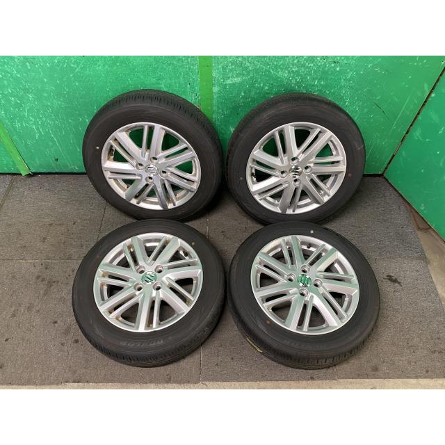 MA37S ソリオバンディット 純正アルミホイール+エナセーブ EC300+ 4本