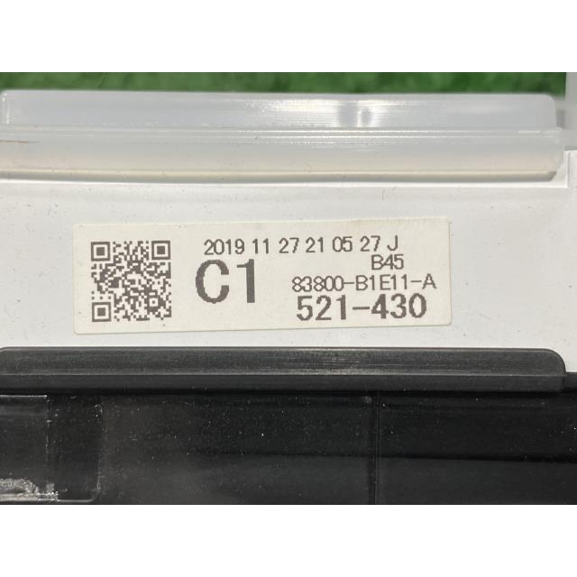 ルーミー DBA-M910A スピードメーター X07 83800-B1E11-A 83800-B1E11