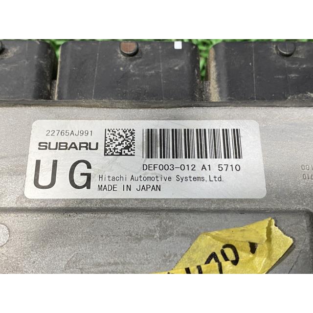 レヴォーグ DBA-VM4 エンジンコンピューター D4S DEF003-012