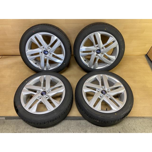 中古 インプレッサ GU6 アルミホイール 4本 205/50R17 タイヤホイール