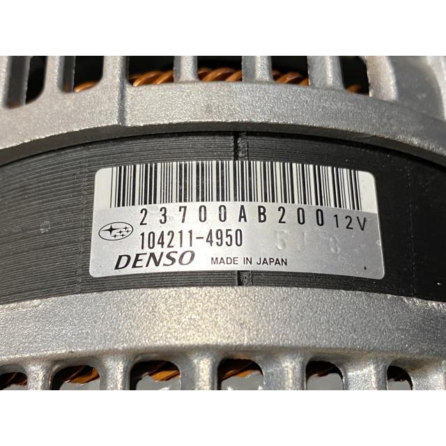 インプレッサ 3BA-GU6 オルタネーター K1X 104211-4930 23700AB200