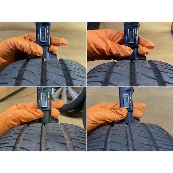中古 EKカスタム B11W アルミホイール 4本 165/55R15 タイヤホイール