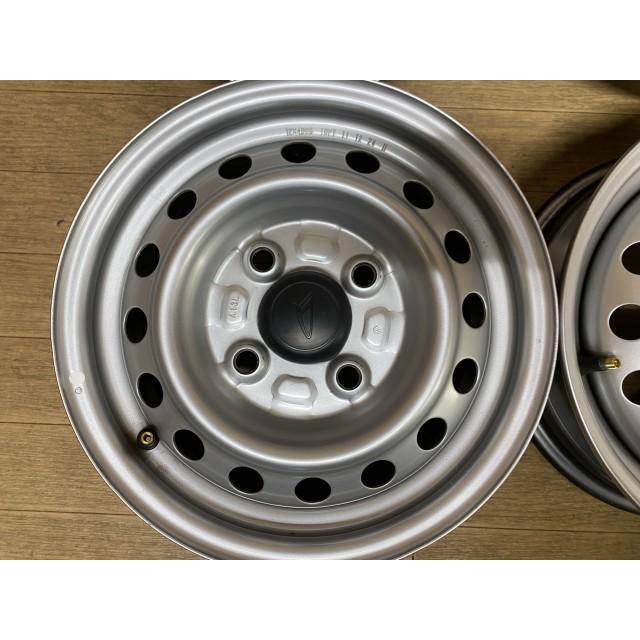 ダイハツ純正　スチールホイール 4本セット　12インチ S700V 中古 ハイゼット S700V スチールホイール 4本 12×4.00B ホイール 楽天