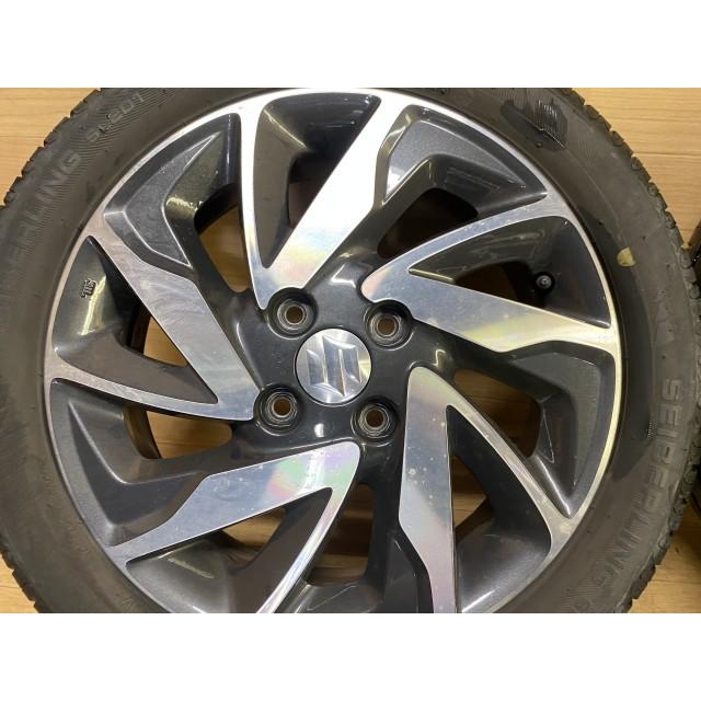 スペーシア 中古 MK42S アルミホイール 4本 165/55R15 タイヤホイール
