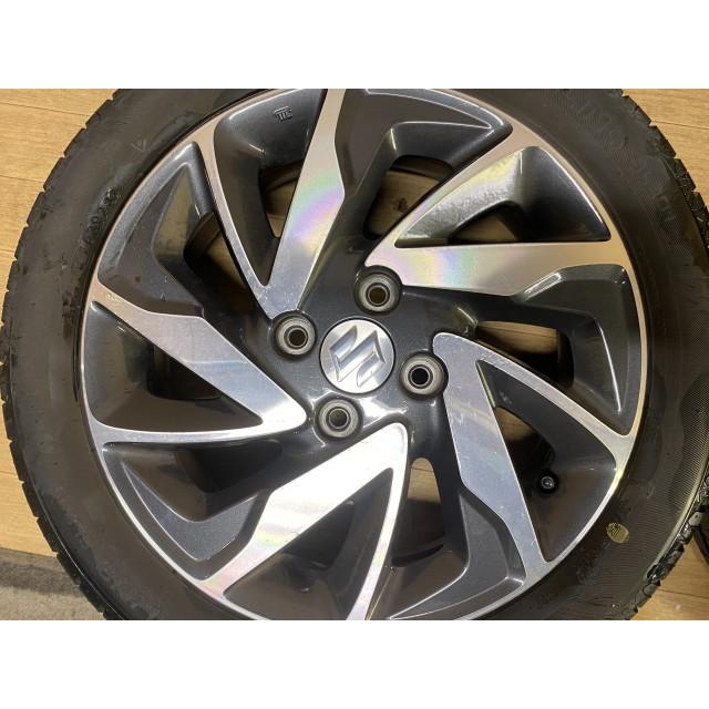 スペーシア 中古 MK42S アルミホイール 4本 165/55R15 タイヤホイール