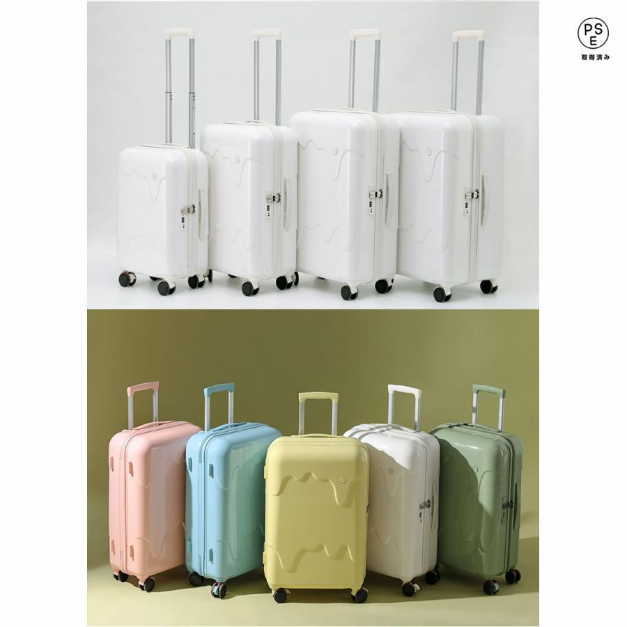 スーツケース アイスクリーム 牛乳 スーツケース USB充電可能 TSAローク搭載 機内持ち込み カップホルダー キャリーケース キャリーバッグ 軽量 短途旅行｜iwamotojunkosyouten｜03