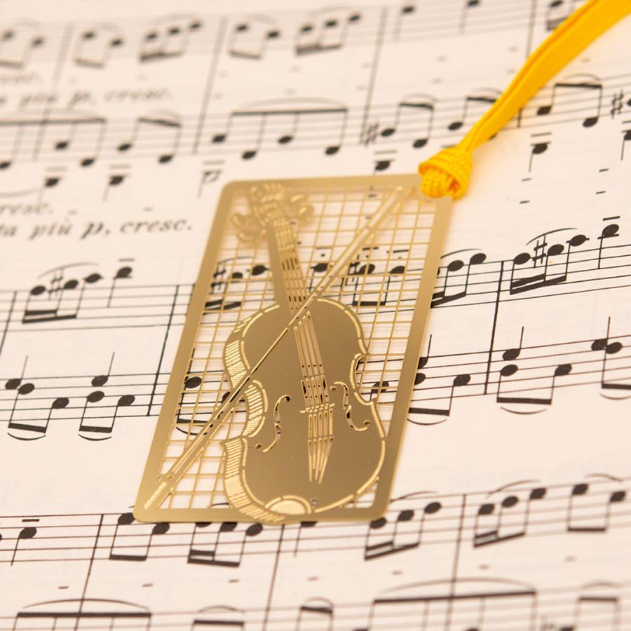 金のしおり「バイオリン(1)」 |  | 01