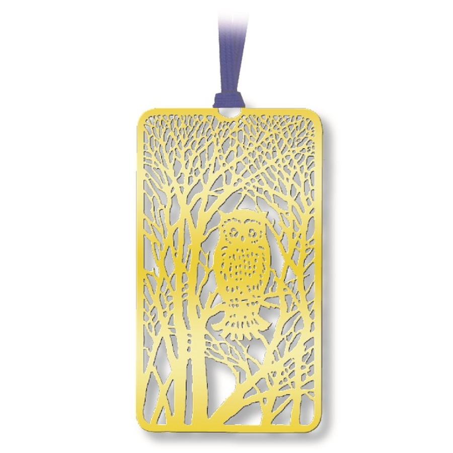 金のしおり「フクロウ」 | 