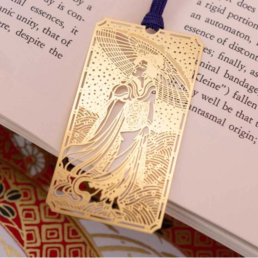 金のしおり「雪中美人」 |  | 01